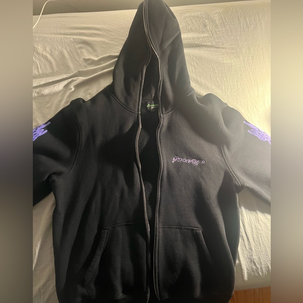 Psychworld All the Way Zip Up Sweatshirt